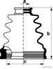 HERTH+BUSS JAKOPARTS J2881018 Bellow Set, drive shaft